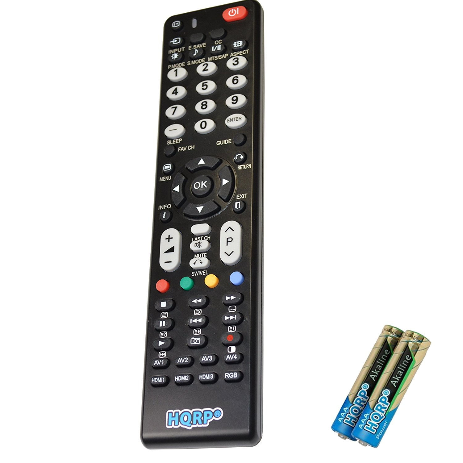hqrp remote control for hitachi l32a403 l32a404 l32c205 l32n03a l32n05a