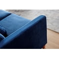 thumbnail image 4 of Uspridefurniture Latisha 79.5'' Velvet Square Arm Sofa,Blue, 4 of 5