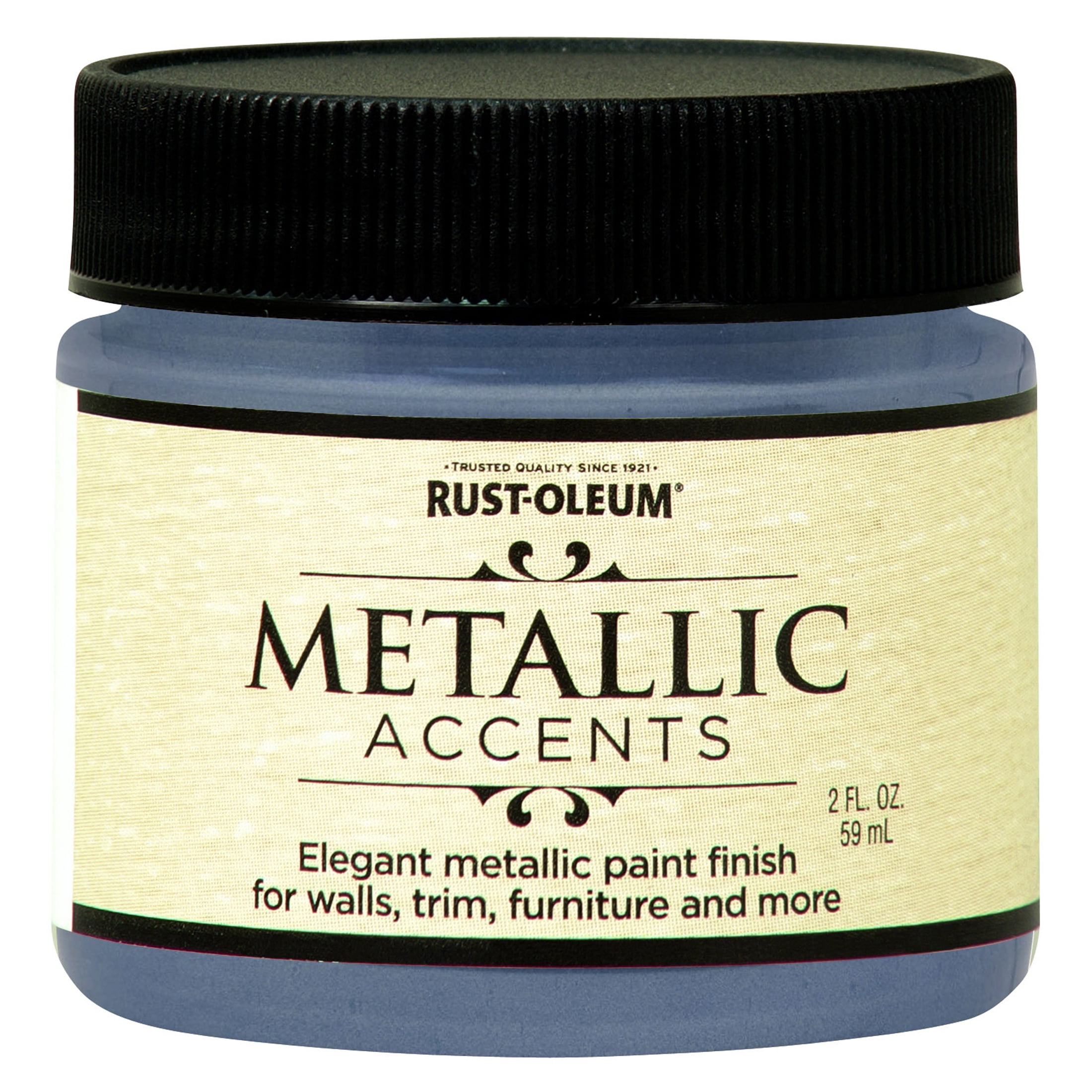 4 Pack, Harbor Sky, Rust-Oleum Metallic Accents Paint- 255340, 2 oz