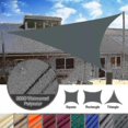 thumbnail image 3 of 10 Sizes Triangle Waterproof Sun Shade Sail Outdoor Garden Patio Party Sunscreen Awingtriangle Canopy 95% Uv Block With Free Rope-SHUNJING, 3 of 4