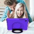 thumbnail image 3 of Dteck Case for Samsung Galaxy Tab A7 Lite 8.7 2021 (SM-T220/T225), Lightweight Convertible Handle Ring Stand Kids Friendly EVA Protective Cover for Galaxy Tab A7 Lite 8.7 2021,Purple, 3 of 6