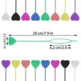 thumbnail image 5 of Tutuviw 20Pcs Quick Beader for Loading,Quick Hair Beader Tool,Plastic Ponytail Maker,Elastic Hair Braiding Set,Automatic Threader Braid Loop for Women Plait Styling Accessories Supplies (Multicolore), 5 of 8