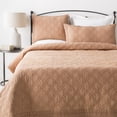 thumbnail image 2 of Surya KOJO2002-ES Kojo Bedding Set - Camel & Dark Brown - Euro Sham, 2 of 2
