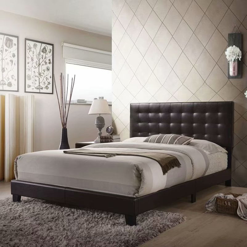 Bed Masate Upholstered Queen, Upholstered Queen Bed Headboard And Footboard