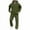 Army Green, variant on Yghzkop Men's Hooded Tracksuit 2 Piece Set Pullover Hoodie with Pockets and Jogger Pants Drawstring Waist Casual Streetwear Outfit Athletic Training Sportswear Lounge Suit