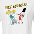 thumbnail image 3 of Hey Arnold! - Best Buds - Juniors Cropped Cotton Blend T-Shirt, 3 of 5
