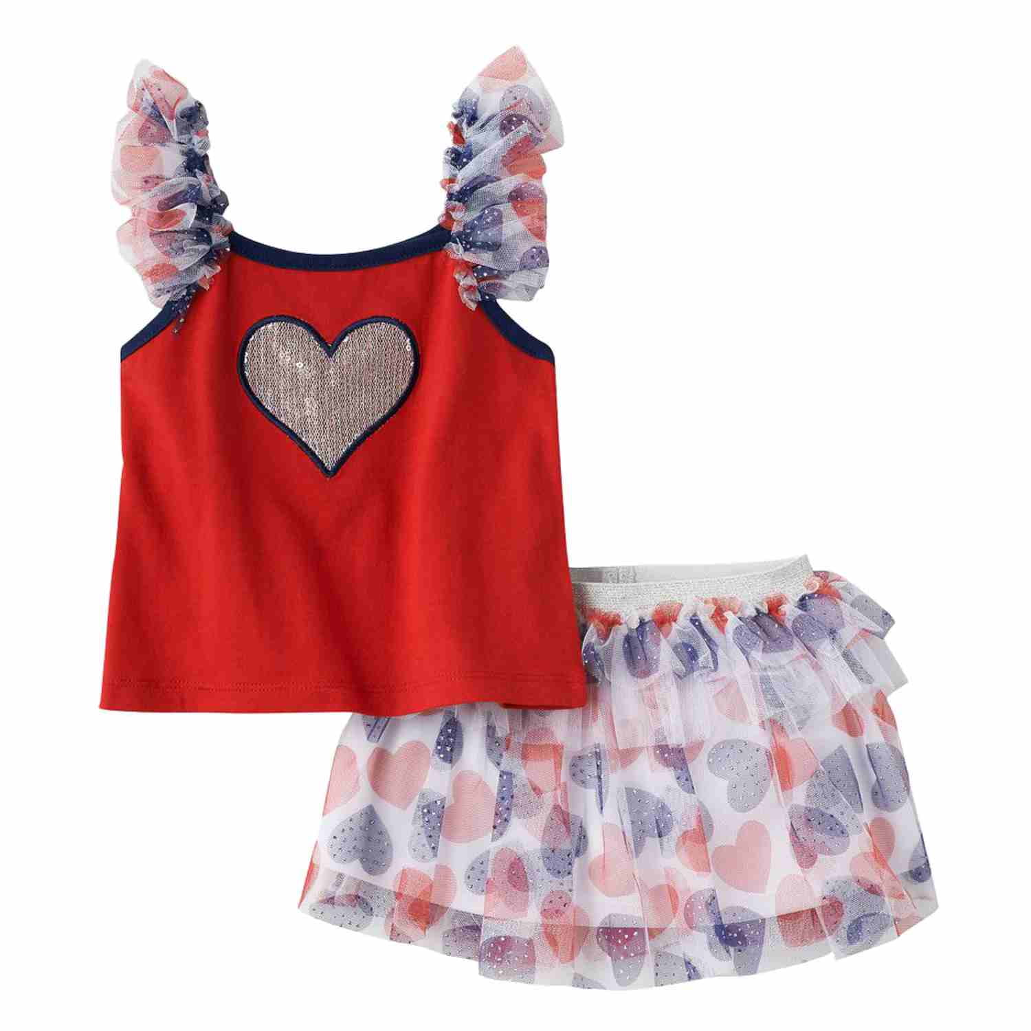 Little Lass Baby Girls 2 Pc Rose Diaper Set Little Lass Baby Girls 2 Pc Rose Diaper Set