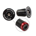 thumbnail image 3 of 1 Pairs Road Bike Bicycle Aluminum Alloy Handlebar Grips Bar End Cap Plug, 3 of 6