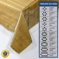 thumbnail image 5 of DELUXE COLLECTION Clear Heavy Duty Tablecloth Protector, 5 of 6