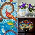 thumbnail image 7 of Uxcell 100Pcs Mosaic Tiles, Micro Glass Tiny Mini Mosaic Tile DIY Hobbies Handmade Crystal Free Stone Craft Bright Brown, 7 of 7