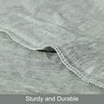 thumbnail image 3 of Flxxie Queen Natural Linen Yarn Dyed Pillowcase Set of 2, Breathable and Lightweight Washed Pillow Cases, 20" x 30", Dark Gray, 3 of 5