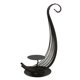 thumbnail image 1 of unbranded Portavelas En Hierro Negro Reutilizable Con Para Y Ambiente, 1 of 8