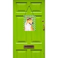 thumbnail image 2 of Collie Smooth St. Patrick's Day Shamrock Portrait Wall or Door Hanging Prints, 2 of 2