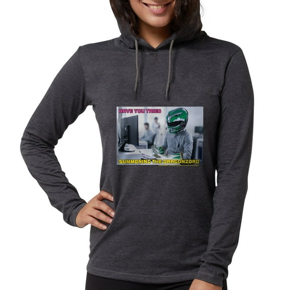 CafePress - Power Rangers Summoning The D - Womens Hooded Shirt