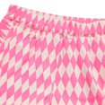 thumbnail image 6 of Richie House Girls' Diamond Print Shorts with Elastic Waistband RH1943, 6 of 7
