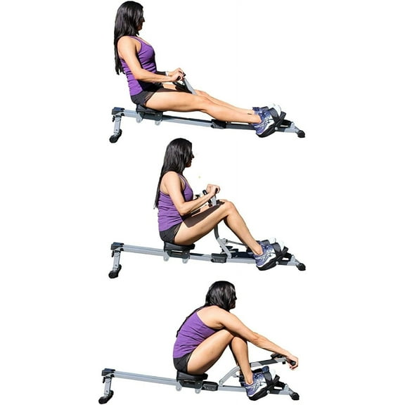 Friendly Iron Bar Rowing Machine: Weight Loss, Cardio, Full Body Workout