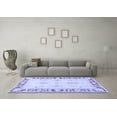thumbnail image 3 of Ahgly Company Indoor Rectangle Persian Blue Traditional Area Rugs, 8' x 12', 3 of 4