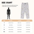 thumbnail image 4 of Lsque Monkey Submarine Captain Print Women's Pajama Pants, Lounge Pant - Comfortable Home Wear,Elastic Waistband, Stylish Design-Medium, 4 of 9