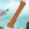 thumbnail image 3 of fastboy Climbing Rope Portable 6mm Non-slip Downhill Rope Outdoor Activity Survival Accessory, 1m, Orange, 3 of 4