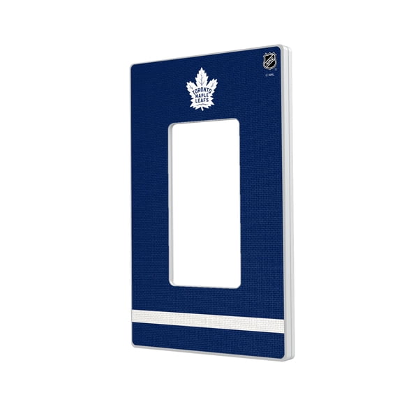 Toronto Maple Leafs Single Rocker Lightswitch Plate