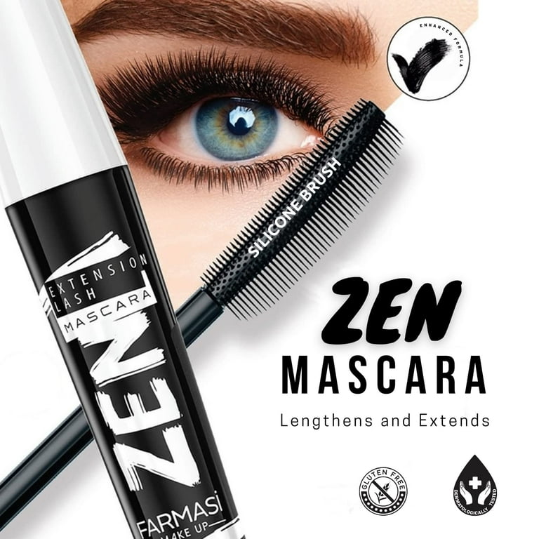Farmasi Zen Mascara 8 ml 8690131768577 - Walmart.com