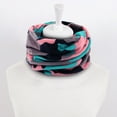 thumbnail image 2 of Automne et Hiver Imprimé Chaud Court Peluche Cache-Cou Hommes et Femmes Simple Cercle Double Tricot Cache-Cou Bavoir, 2 of 4