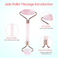 thumbnail image 5 of AFANSO Pink Jade Roller Massage, Anti-Aging Beauty Tools for Slimming,Gua Sha Set Face, Eyes, Neck ,Body Skin Care, 5 of 5