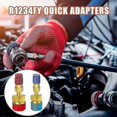 thumbnail image 3 of A/c R1234yf Quick Coupler Connector Adapters High/low Manifold Ac Gauge Auto Set s202412241934, 3 of 4