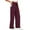 #2110:1 Pack, Wine Red, variant on Cadmus Lightweight Wide Leg Pants for Women 30" High Waisted Casual Lounge Travel Work Sweatpants Loose Fit