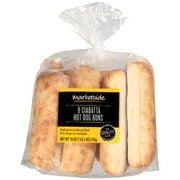 Marketside Ciabatta Hot Dog Buns - 8 Pack