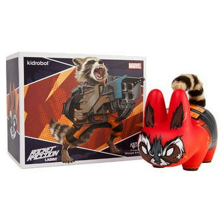 Kidrobot Marvel Rocket Raccoon Labbit Vinyl Art