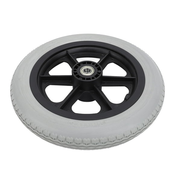 Silla de Ruedas Pu Wheel, Sólido para el desgaste Profesional de la explosión de la explosión Silla de ruedas para caminantes