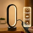 thumbnail image 4 of NARABB Table Lamp Bedside Lamp Bedroom Sense Eye Care Reading Table Lamp Bedside Lamp Ambient Night Light Three Lights Adjustable, 4 of 6