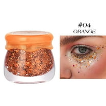Flash Eye Shadow Sequin Gel, Mermaid Body Glitter Gel, Self-Adhesive Liquid Sequins Glitter for Face Eye Lip Hair Makeup, Holographic Shiny Body Gel, Easy To Use and Clean
