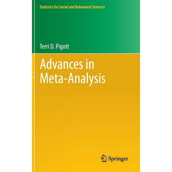 Statistics for Social and Behavioral Sci Advances in Meta-Analysis, (Hardcover)
