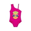 Flapdoodles girls Pineapple One-Piece, 6, Purple