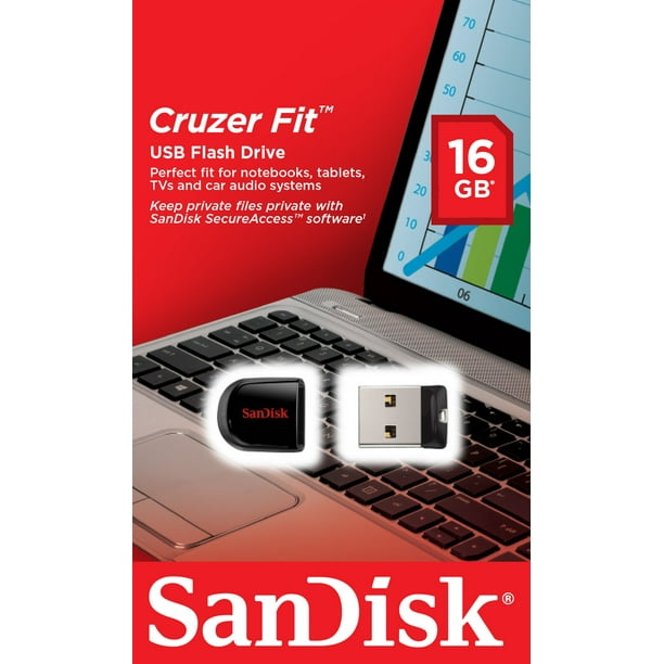 SanDisk Cruzer Fit 16 GB USB F - Walmart.com - Walmart.com