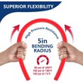 thumbnail image 3 of HeSun 1/2 Inch PEX-B Pipe, 100 Feet Pex B Tubing in Red, for Hot/Cold Water Plumbing, NSF Certified, 3 of 12