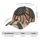 thumbnail image 2 of Balery USA Sunflower Flag Gorra de béisbol de tamaño ajustable para correr, entrenar y actividades al aire libre. Gorra de papá para todas las estaciones., 2 of 6