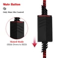 thumbnail image 3 of Cable de audio Knomix de repuesto trenzado de nailon para Astro A40, 3 of 6