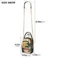 thumbnail image 2 of FORMRS Crossbody Bag for Women Quilted Travel Shoulder Cell Phone Purse with Chain Strap Handbag, Pink Sunset, 2 of 7