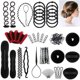 thumbnail image 1 of Conjunto de accesorios para El cabello de plástico Ormromra, 1 of 7