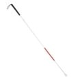 thumbnail image 1 of Aluminum Alloy Foldable Reflective Blind Walking Stick Folding Cane Guide Blind Cane Crutch, 1 of 7