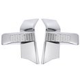 thumbnail image 1 of 2 Piezas de Adorno de rejilla de faro delantero Unique Bargains Tono Plateado para Ford F150, 1 of 8