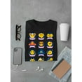 thumbnail image 3 of Zodiac Emoji Icons - Astrology Horoscope Graphic Men's T-shirt, 3 of 4