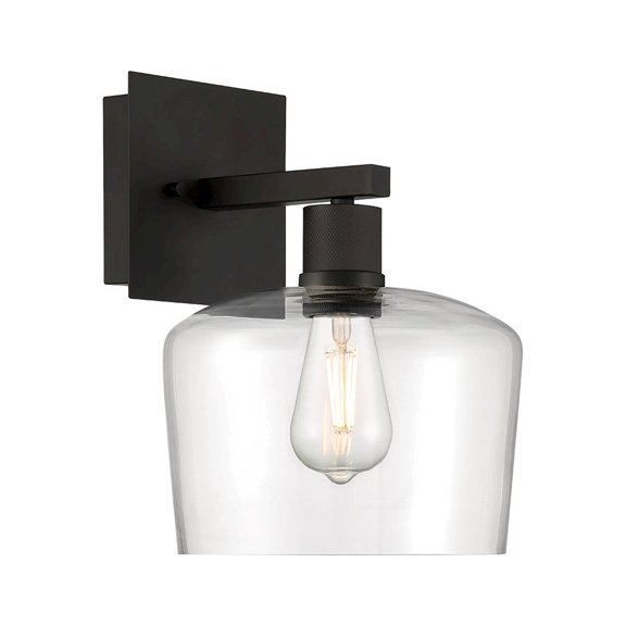 Access Lighting Chardonnay LED Wall Sconce in Matte Black Color