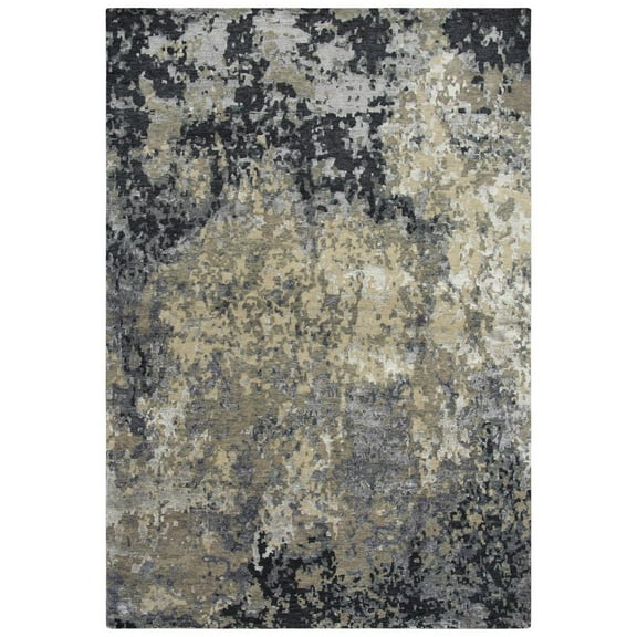 Alora Decor Noble 10' x 14' Beige/Gray/Gray/Rust/Blue Hand Knot Area Rug
