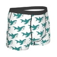 thumbnail image 2 of KLL Cartoon Shark Men's Cotton Boxer Briefs Underwear-XX-Large, 2 of 8