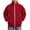 Wine, variant on OGLCCG Boys Full Zip Fleece Hoodless Hoodies Mock Neck Sweatshirts Kids Fall Winter Zip Up Gym Track Jackets with Pockets Size 5-16(Gray,9-10 Years)
