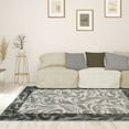 thumbnail image 2 of Superior Verdure Floral and Vines Indoor Area Rug, 2' x 3', Gray, 2 of 6